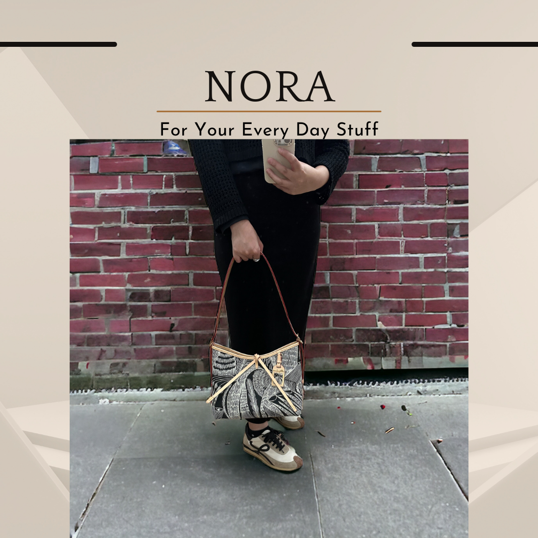 《手縫皮系列》 Nora bag - Purple Forest (@H…the corner寄賣)