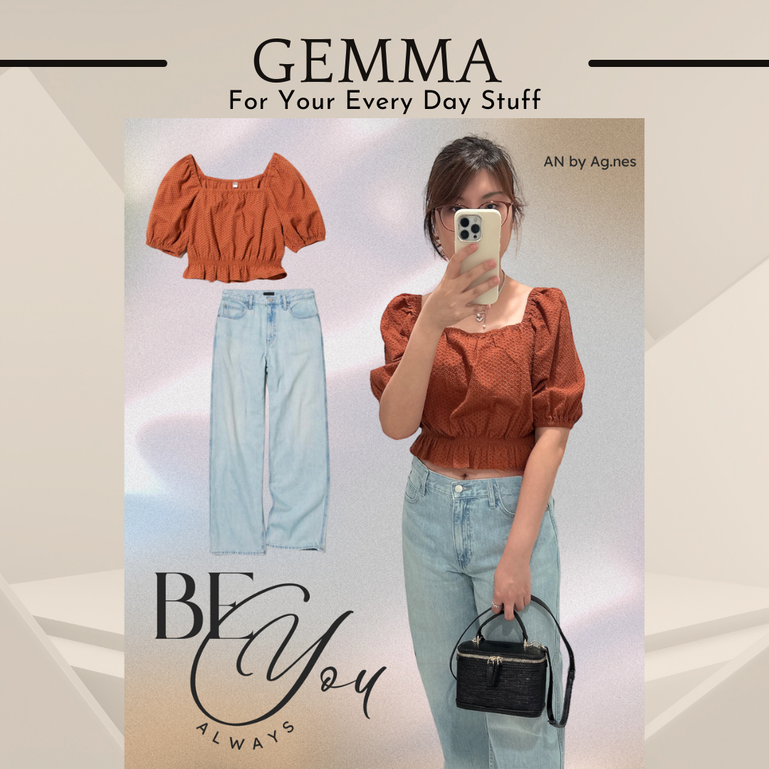 《手縫皮系列》 Gemma bag - Marimekko 灰白花(@H…the corner灣仔寄賣點)