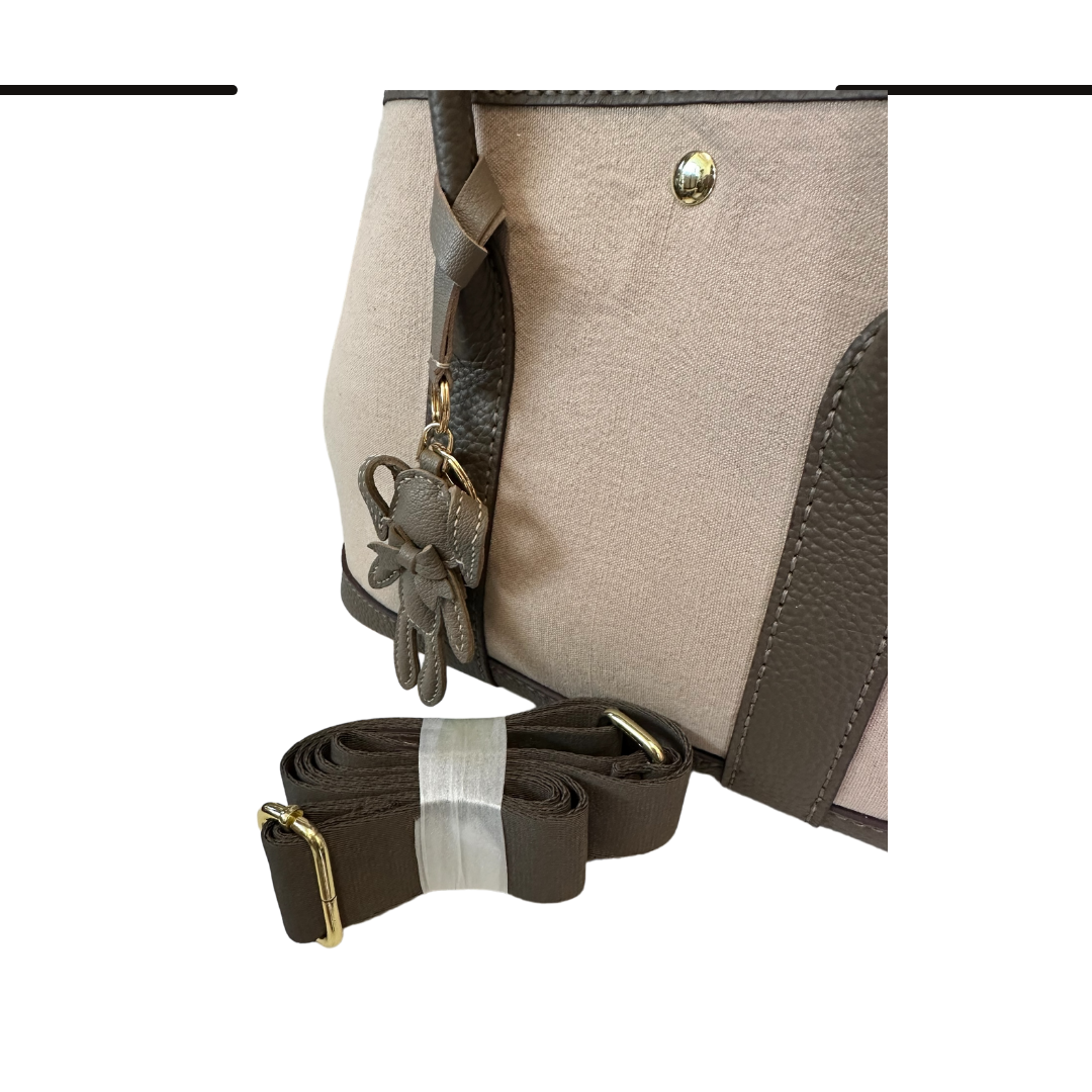 《手縫皮系列》Renee bag - Coco size L