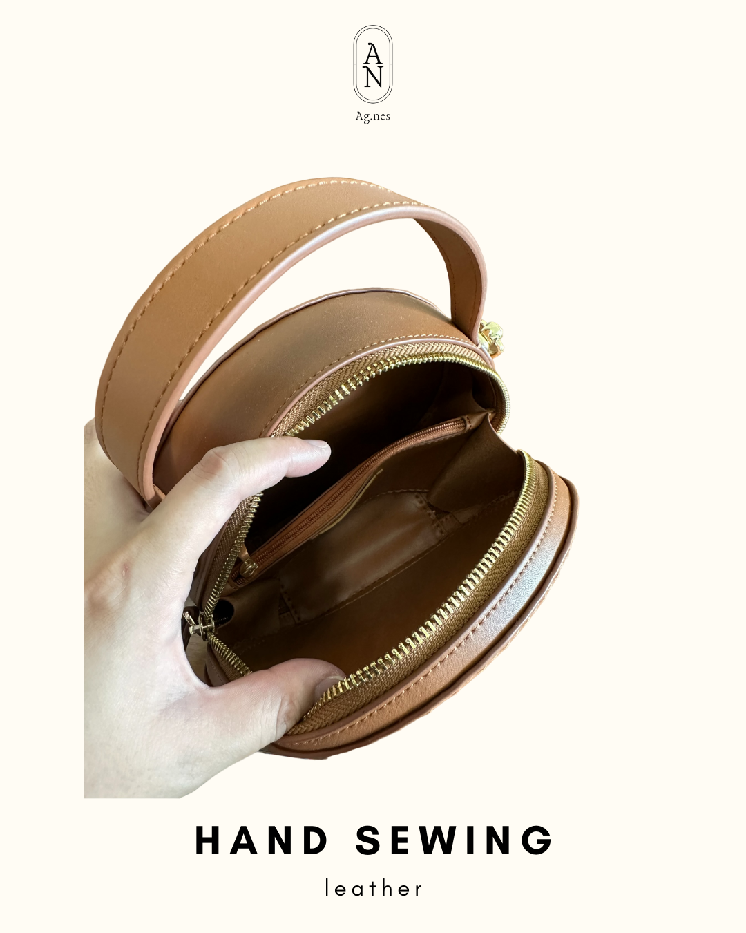 《手縫皮系列》圓餅包 ~多款入