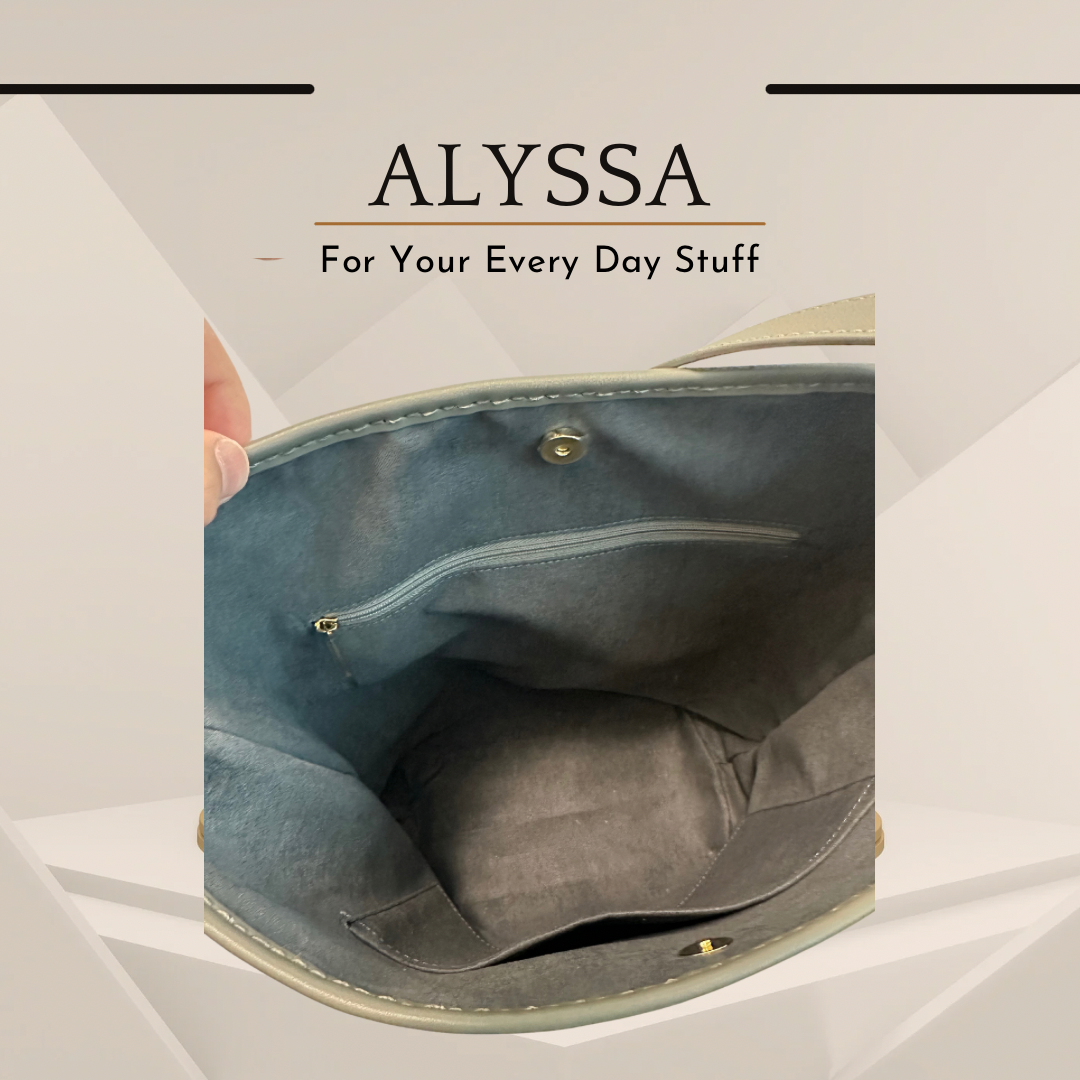 《手縫皮系列》 Alyssa bag - 香港街景 / GY
