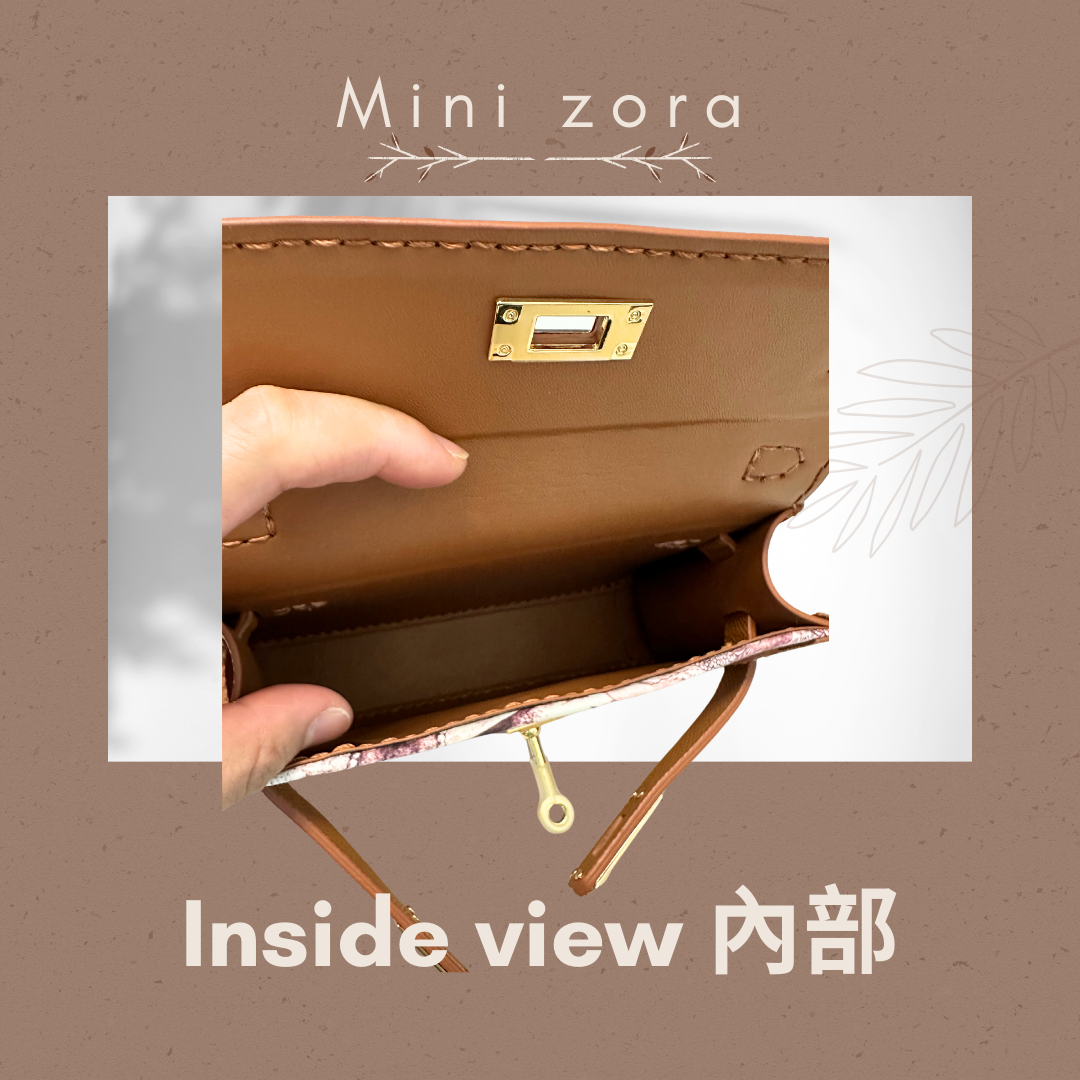 《手縫皮系列》 Zora bag 介紹