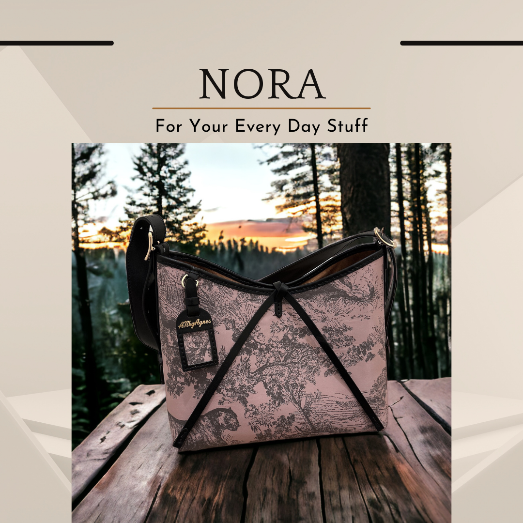 《手縫皮系列》 Nora bag - Purple Forest (@H…the corner寄賣)