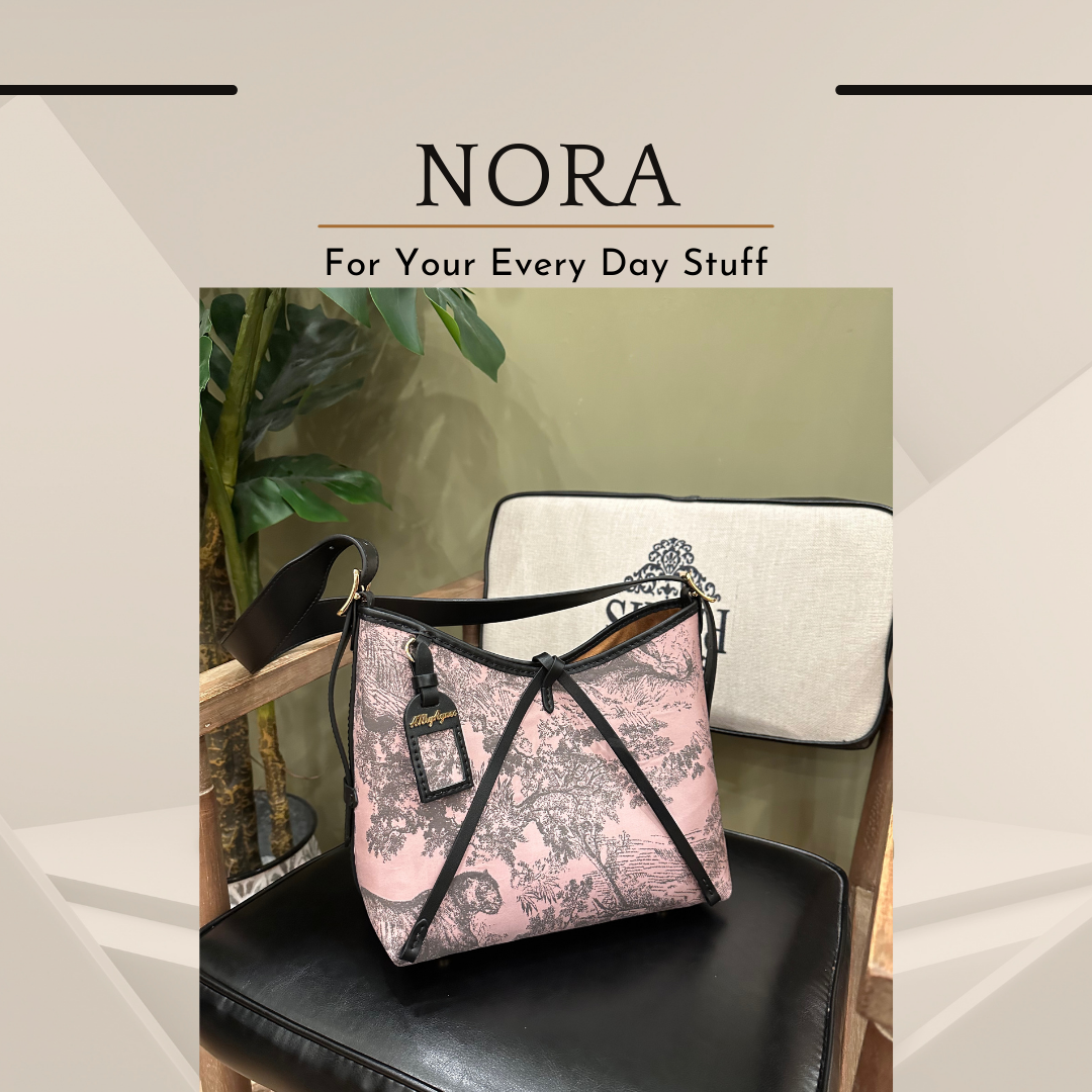 《手縫皮系列》 Nora bag - Purple Forest (@H…the corner寄賣)