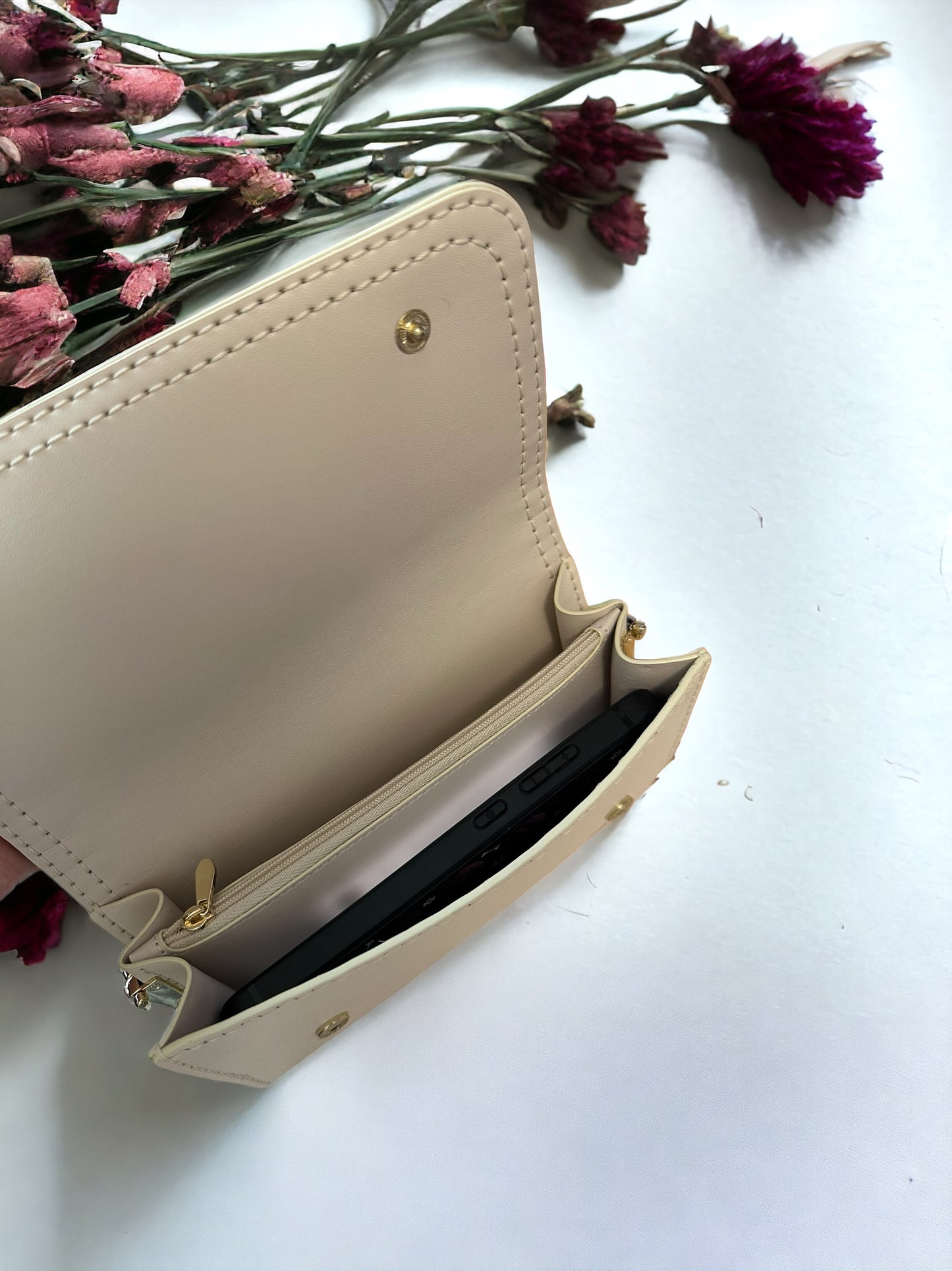 《手縫皮系列》Tess 3ways bag - Embordery flowers (H…The conrner寄賣中)