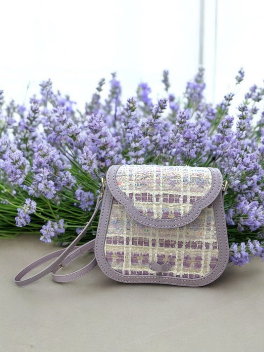 Winona - Lavender tweed
