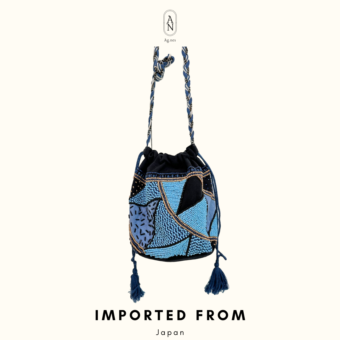 《布袋系列》釘珠小布袋 - made in India