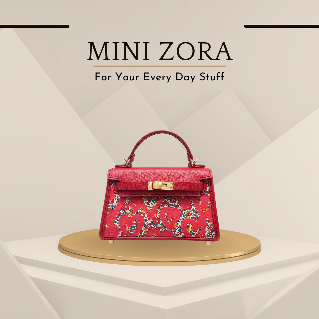 《手縫皮系列》  Zora bag - Betsy Ann Graffiti / RD （H…the corner寄賣中）