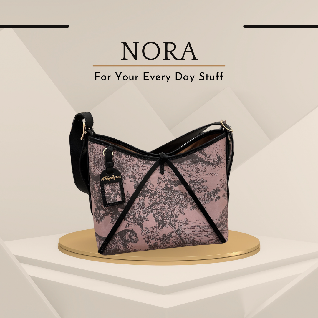 《手縫皮系列》  Nora bag - Purple Forest (@H…the corner寄賣）