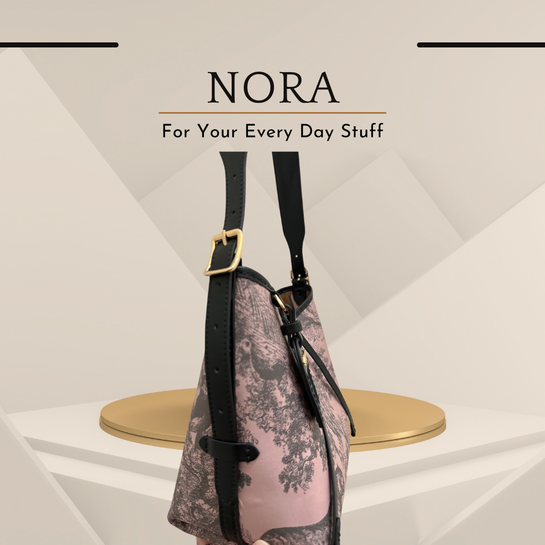 《手縫皮系列》  Nora bag - Purple Forest (@H…the corner寄賣）