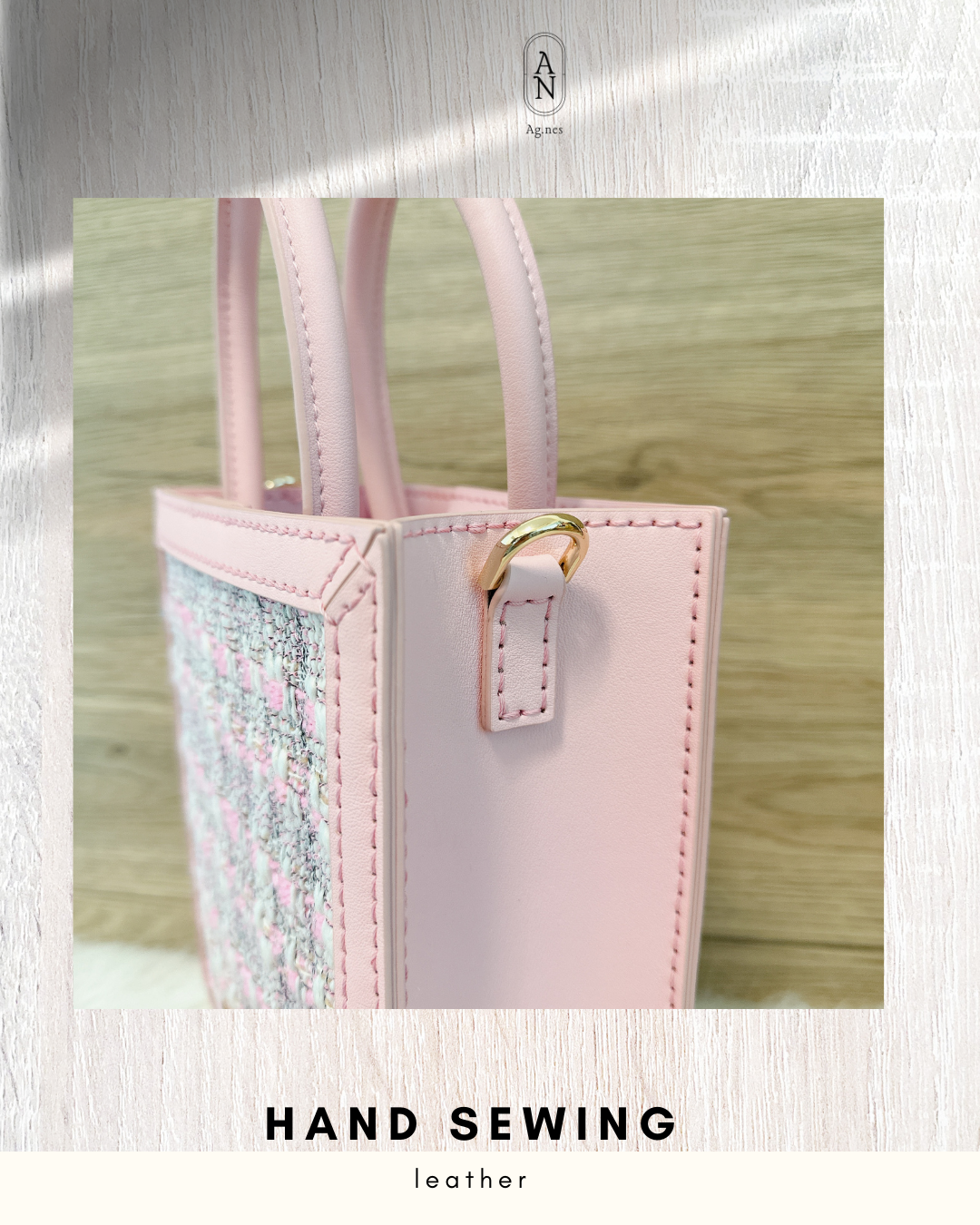 《手縫皮系列》Helen bag  (多款現貨入）