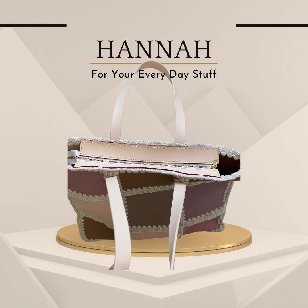 《手鉤真皮系列》  Hannah bag - Romance