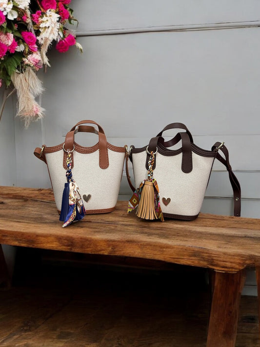 《手縫皮系列》 Anya Bag - Sweet Chocolate